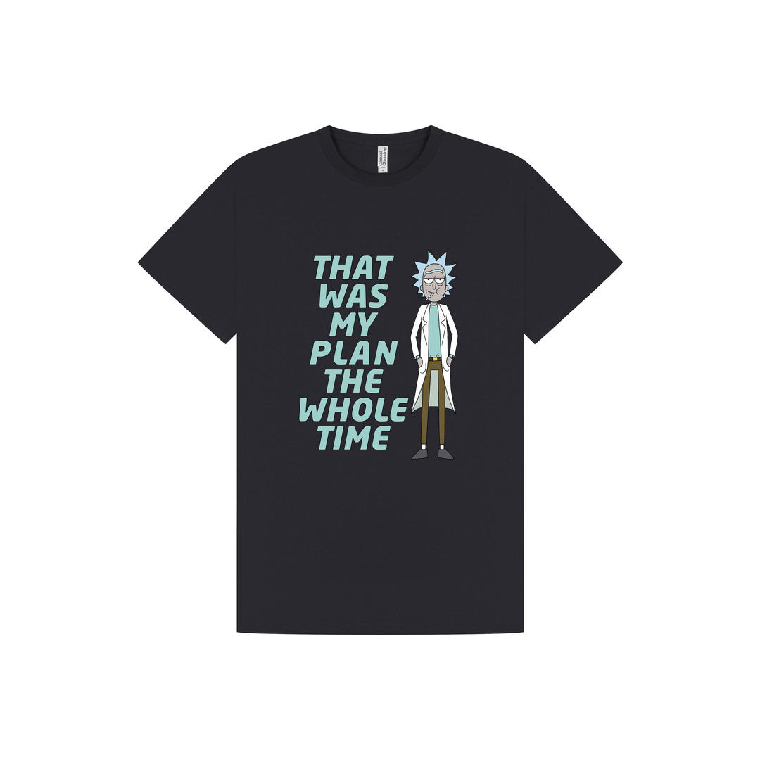 Navy Printed T-shirt Front