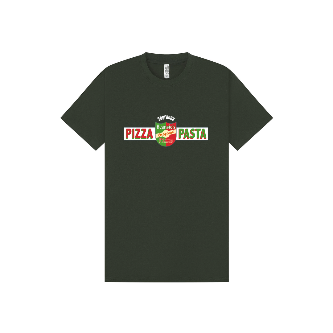 Forest Green Printed T-shirt Front