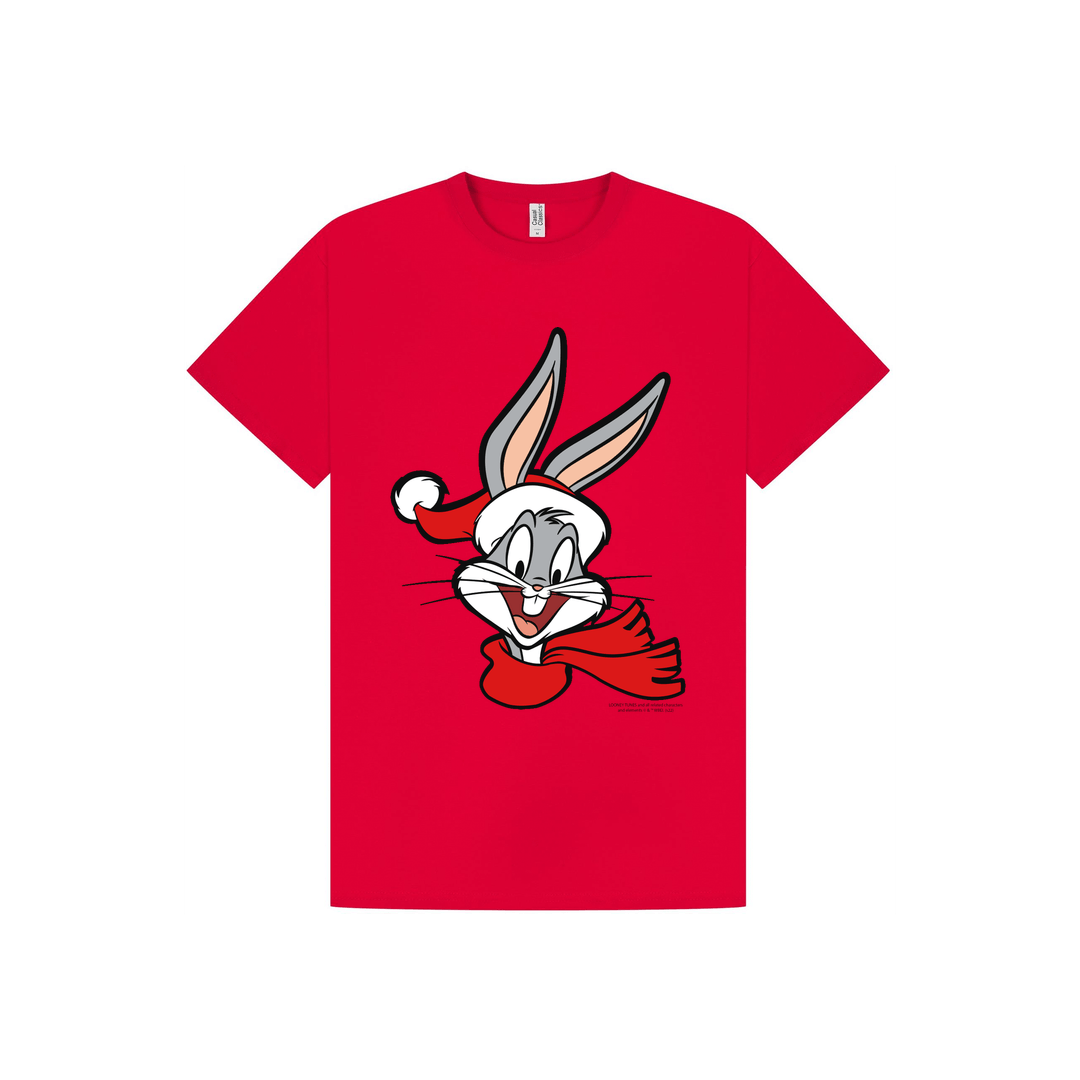 Red Printed T-shirt Front