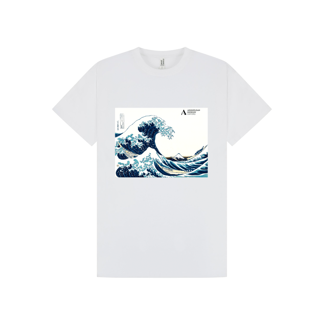 White Printed T-shirt Front