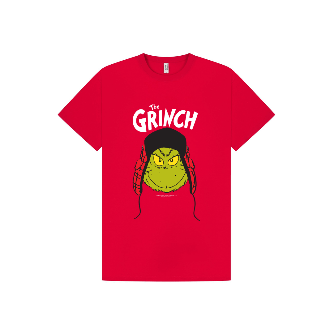 Red Printed T-shirt Front