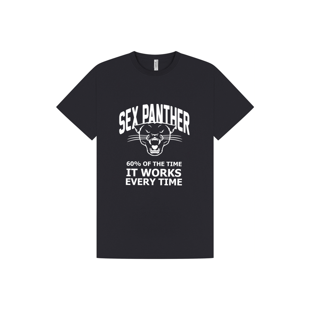 Navy Printed T-shirt Front