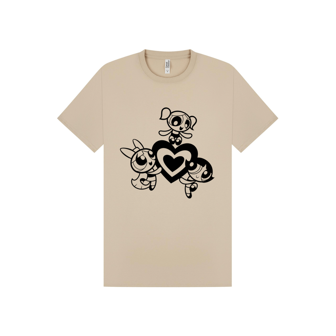 Sand Printed T-shirt Front