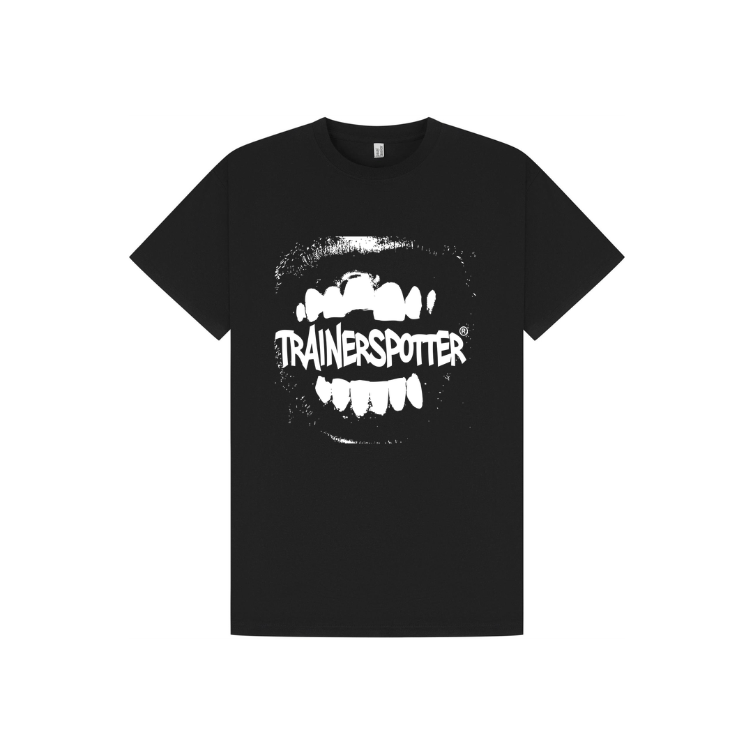 Black Printed T-shirt Front