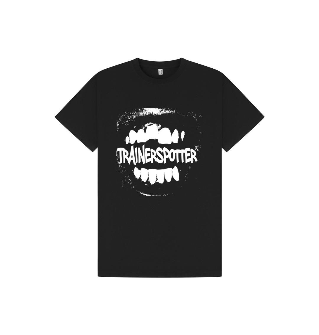 Black Printed T-shirt Front