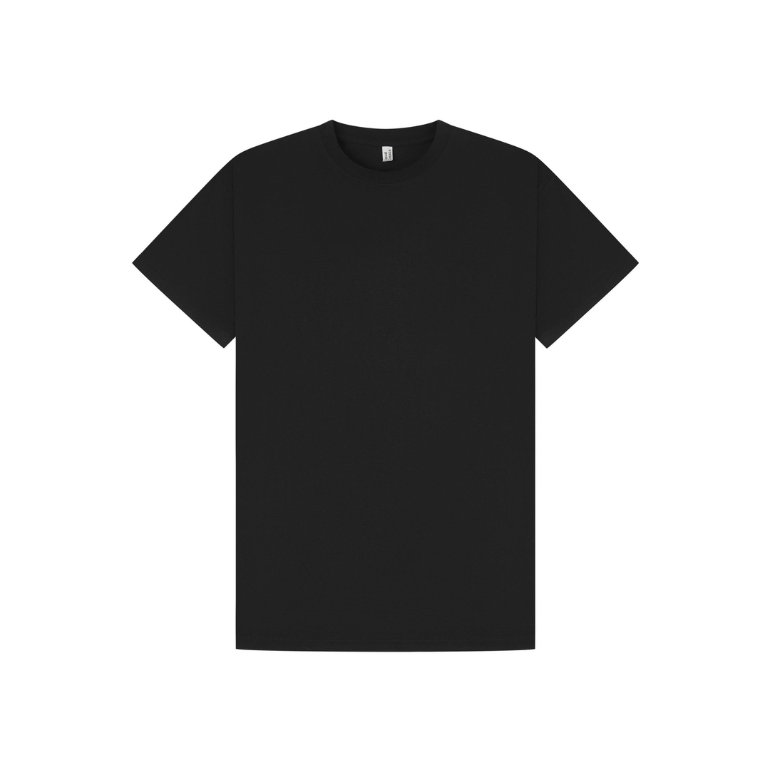 Black Printed T-shirt Front