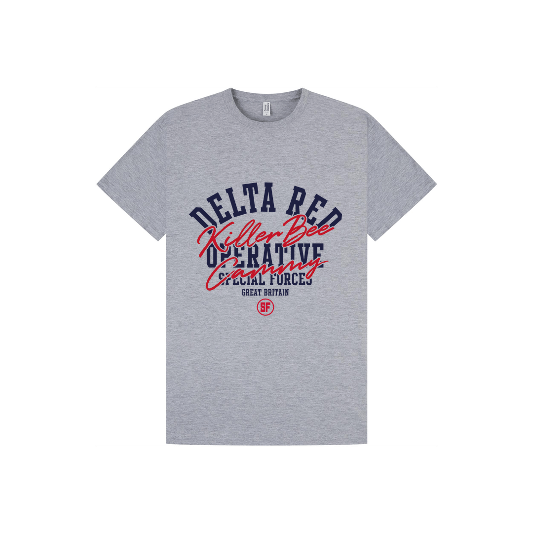 Heather Printed T-shirt Front