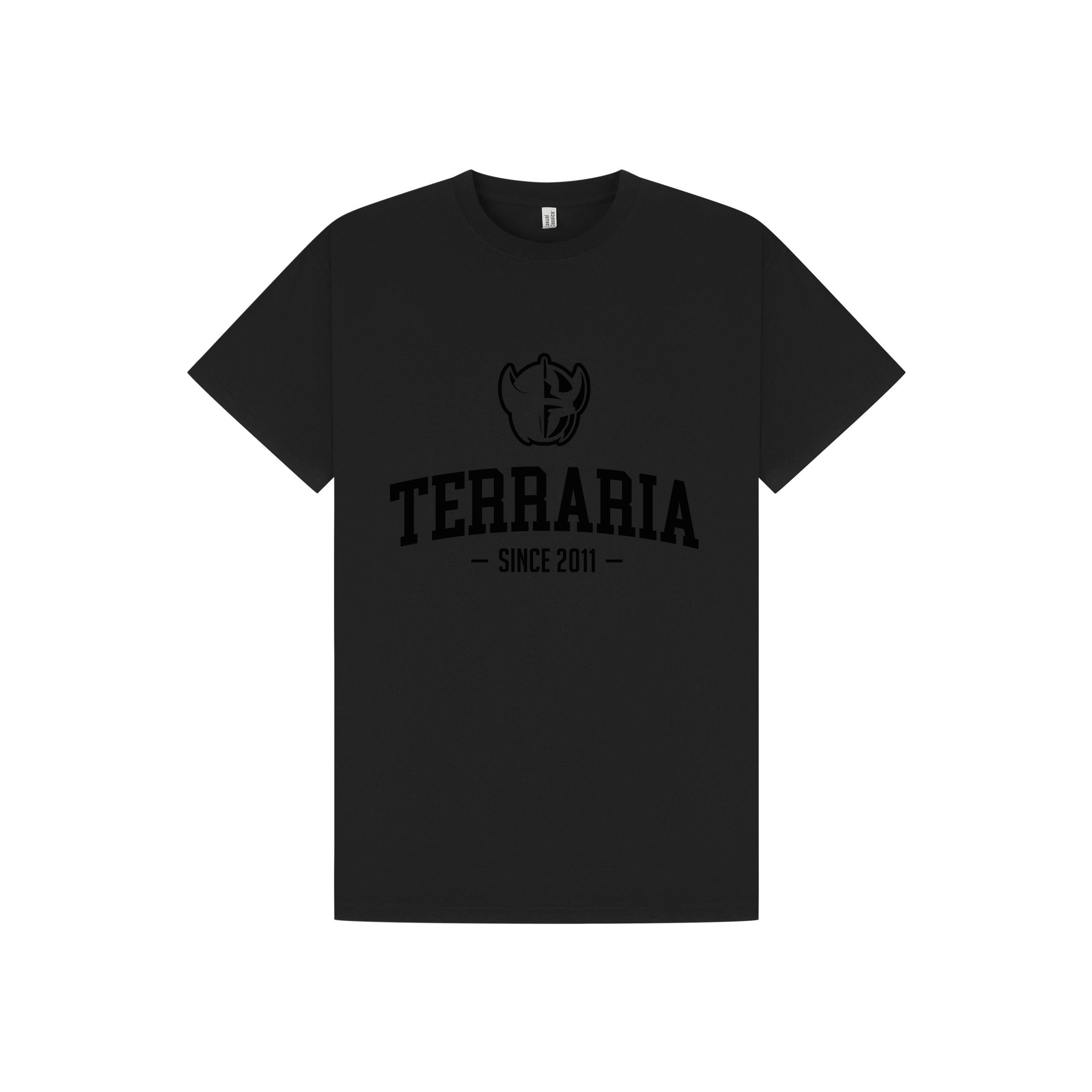 Black Printed T-shirt Front