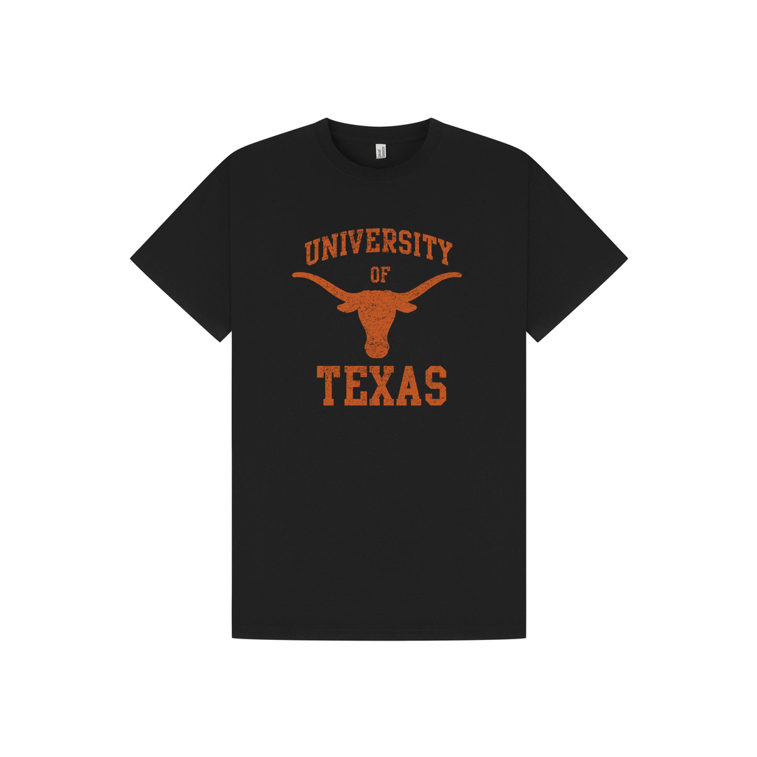 Black Printed T-shirt Front