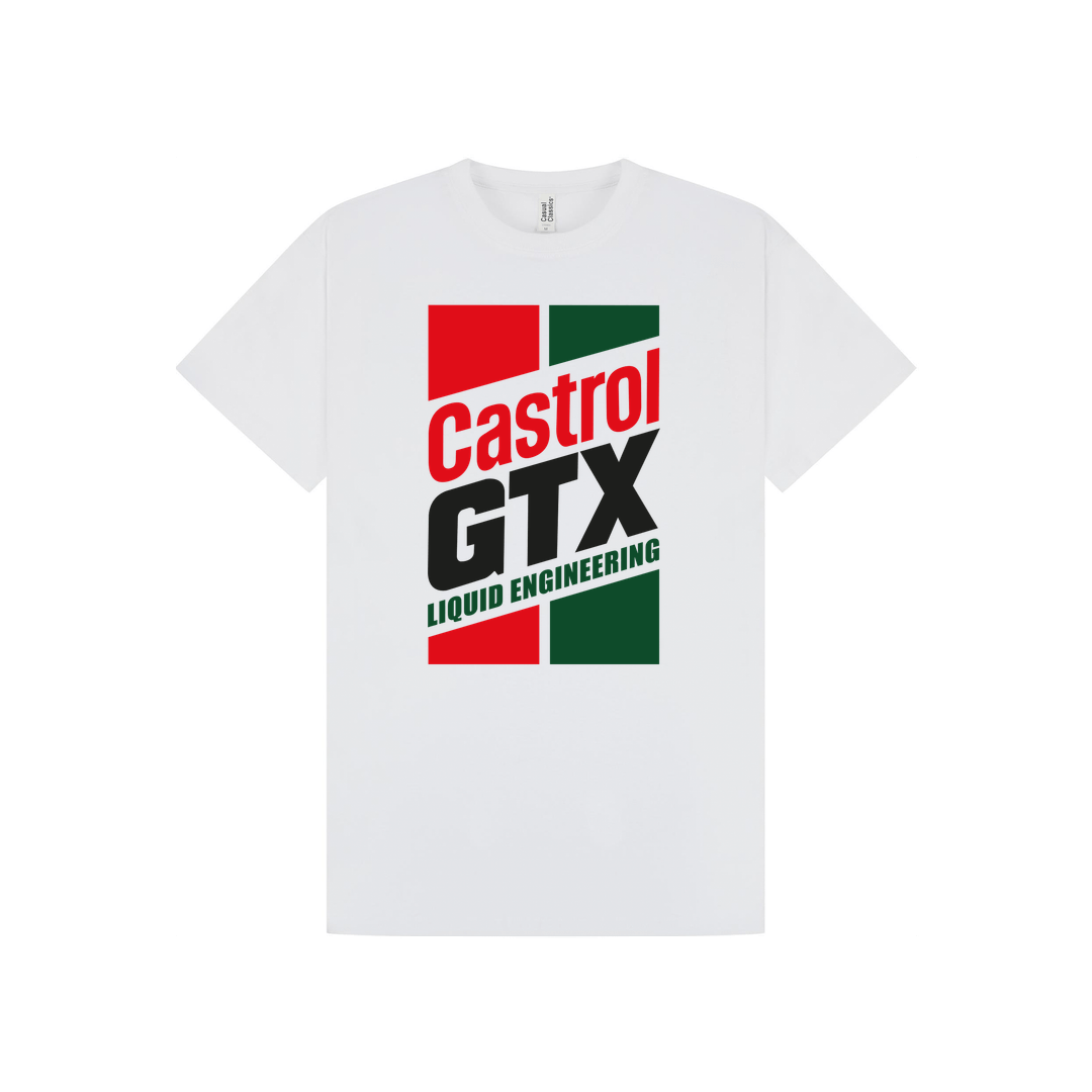 White Printed T-shirt Front