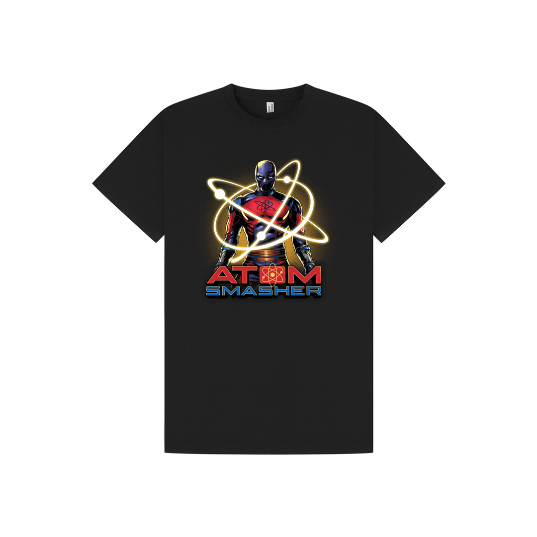 Black Printed T-shirt Front