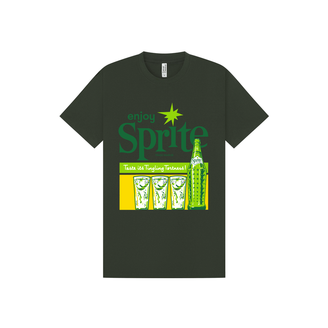 Forest Green Printed T-shirt Front