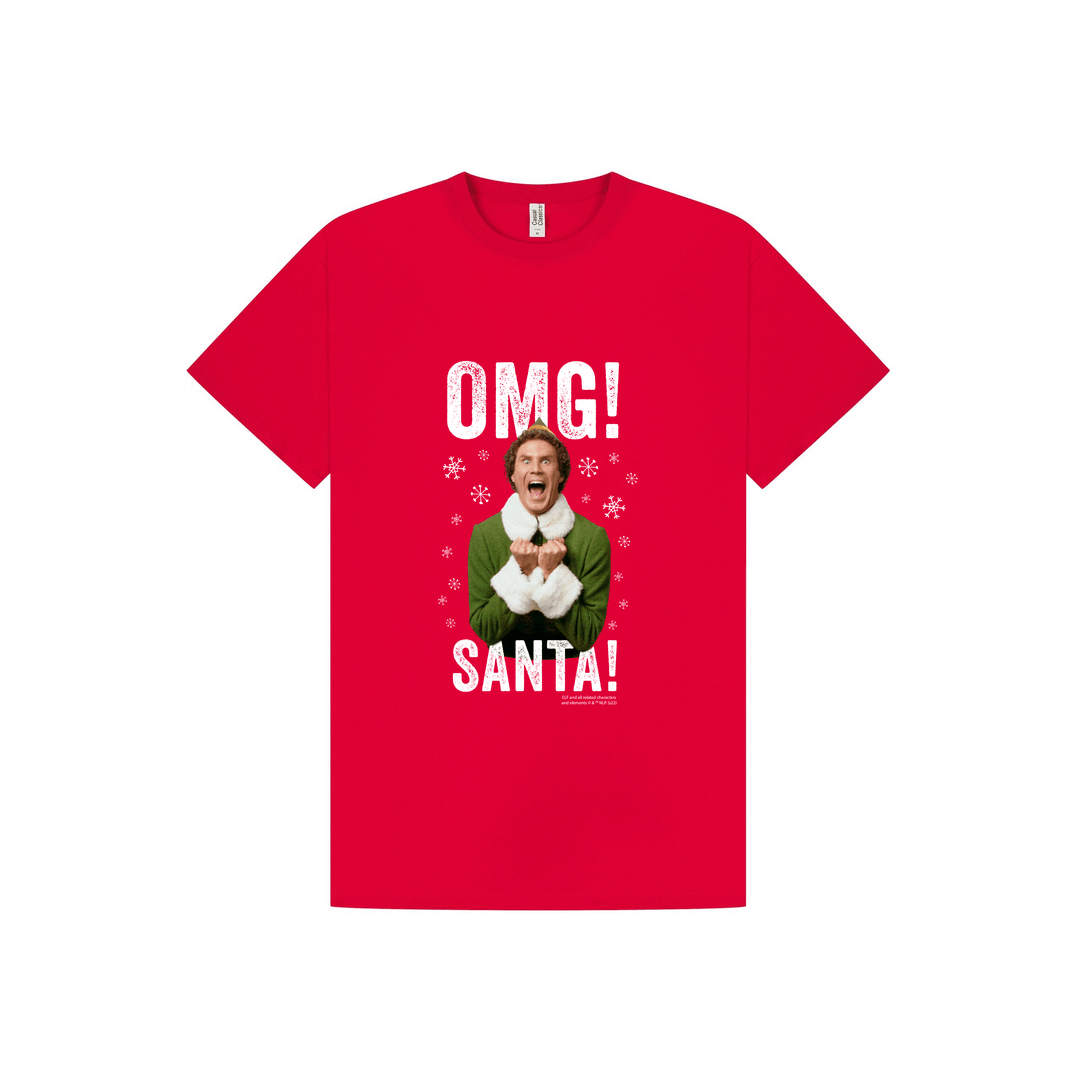 Red Printed T-shirt Front