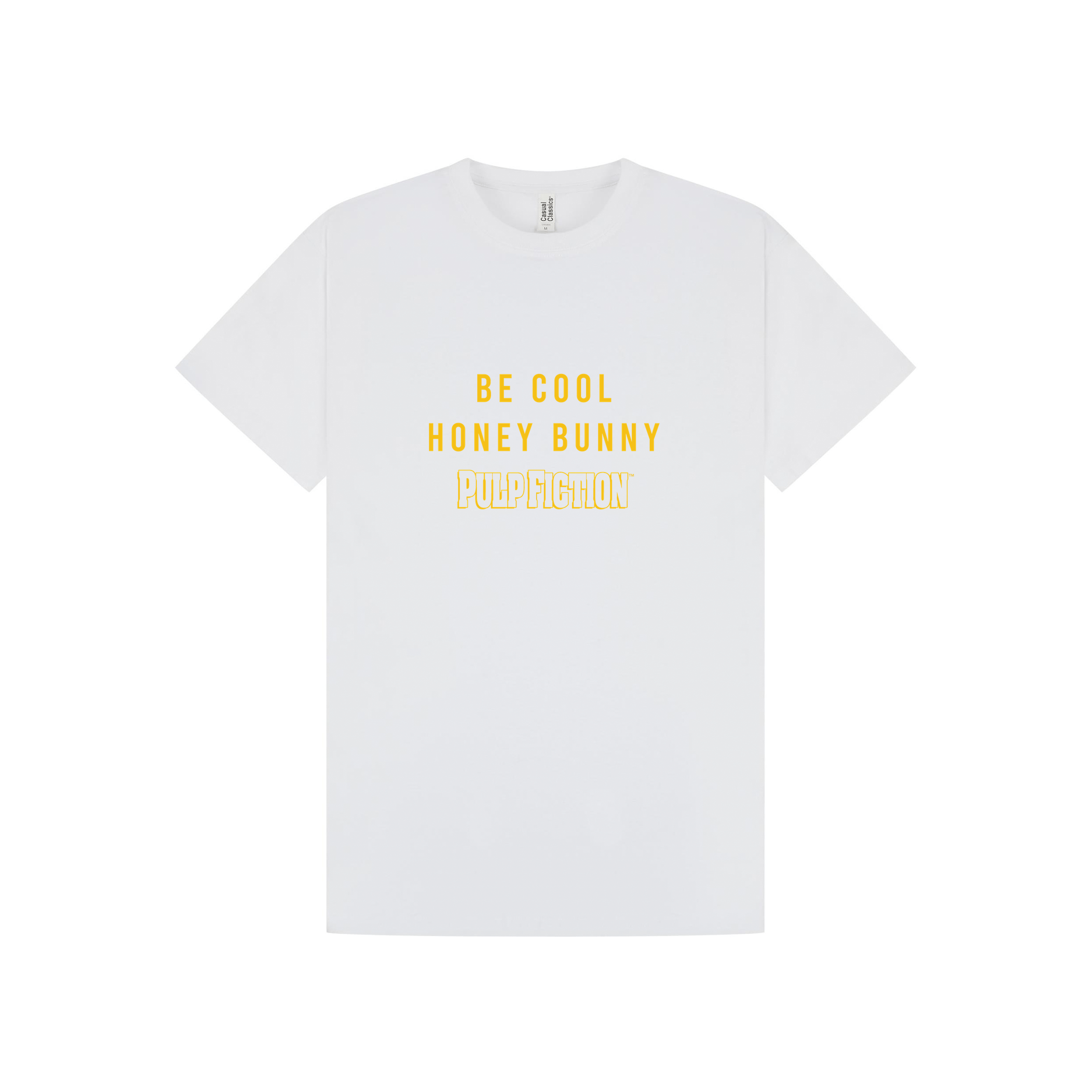 White Printed T-shirt Front