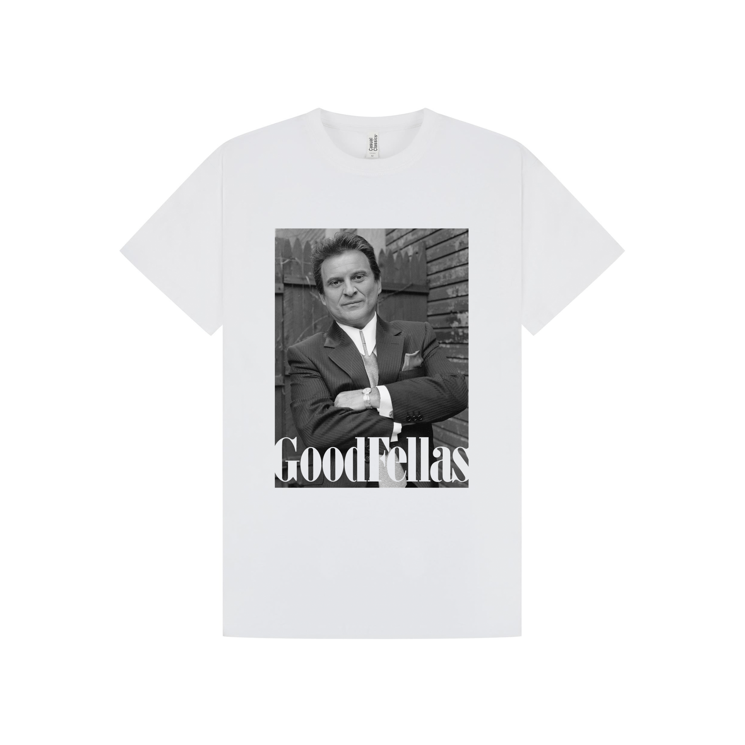 White Printed T-shirt Front