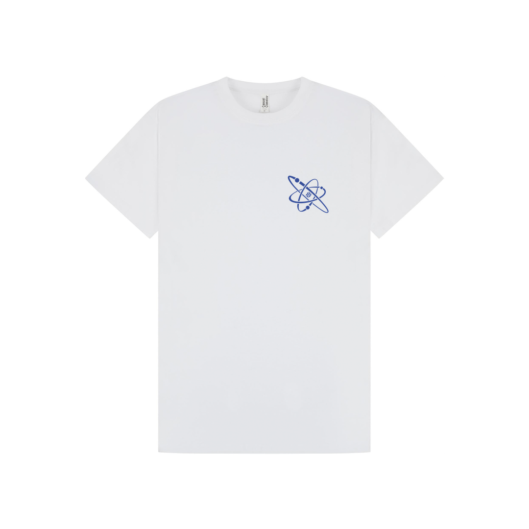 White Printed T-shirt Front