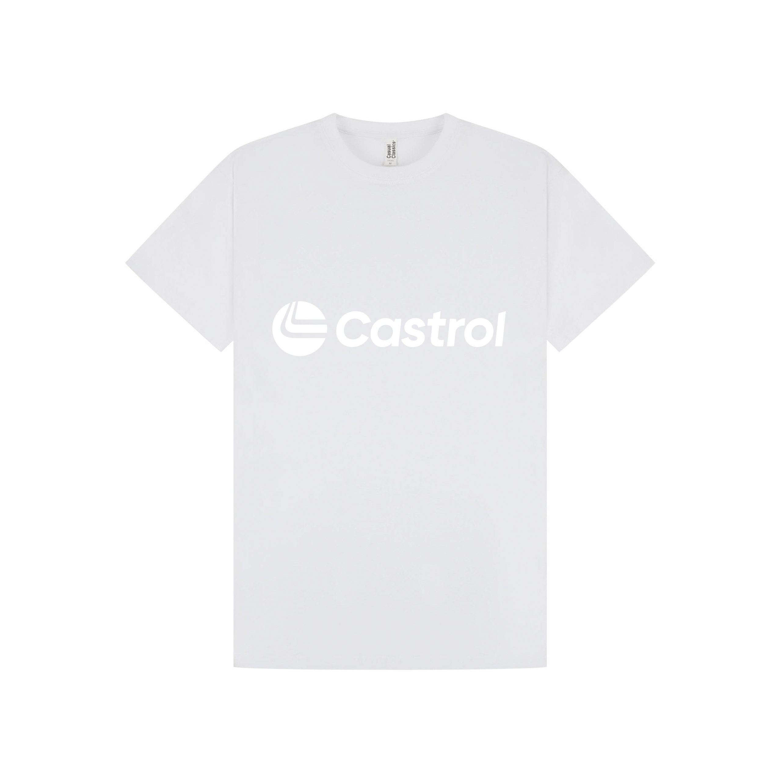White Printed T-shirt Front