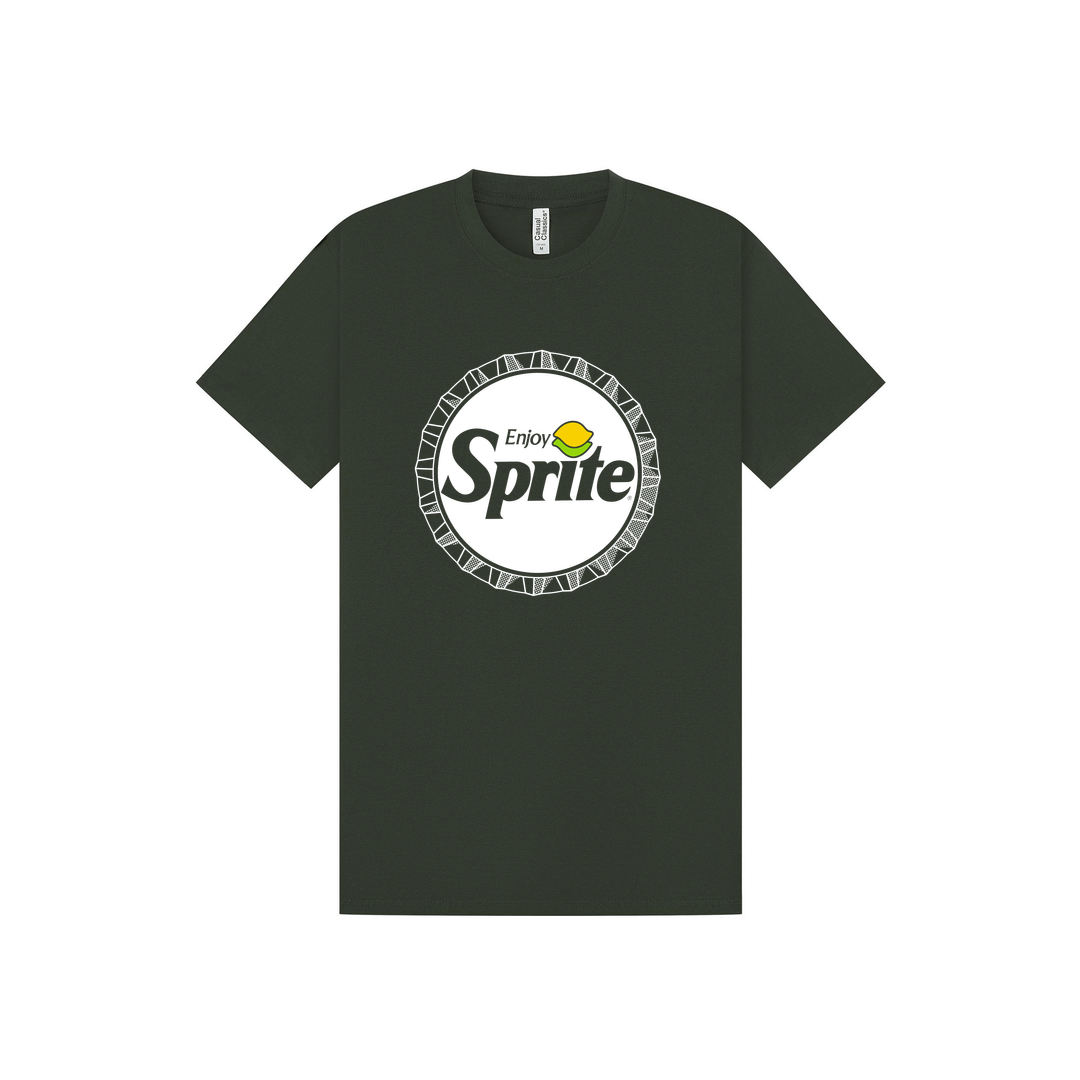 Forest Green Printed T-shirt Front