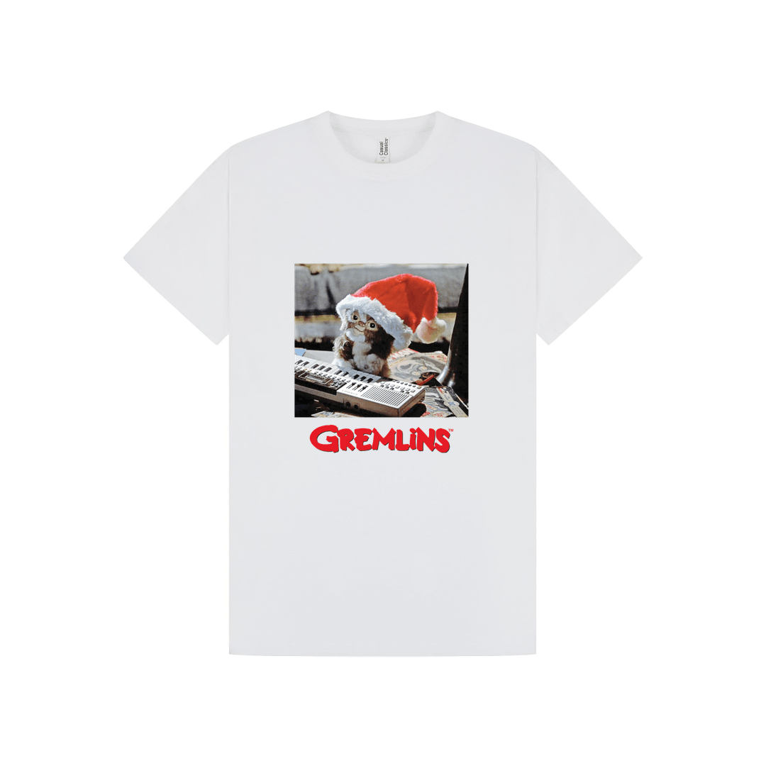 White Printed T-shirt Front