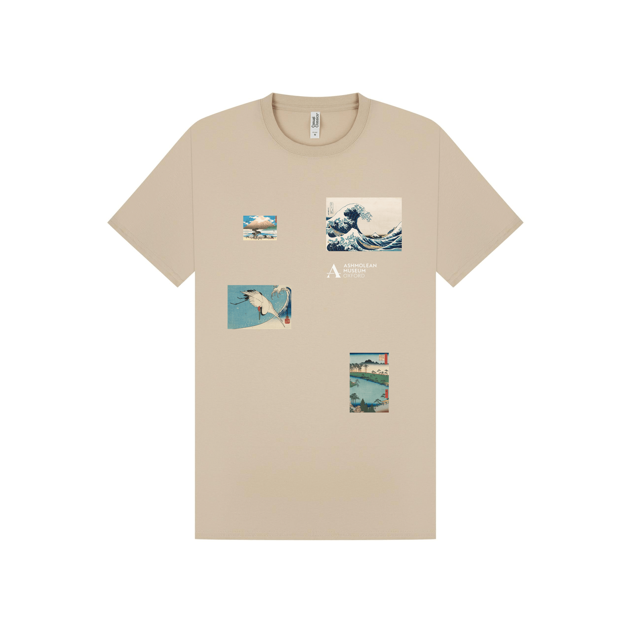 Sand Printed T-shirt Front