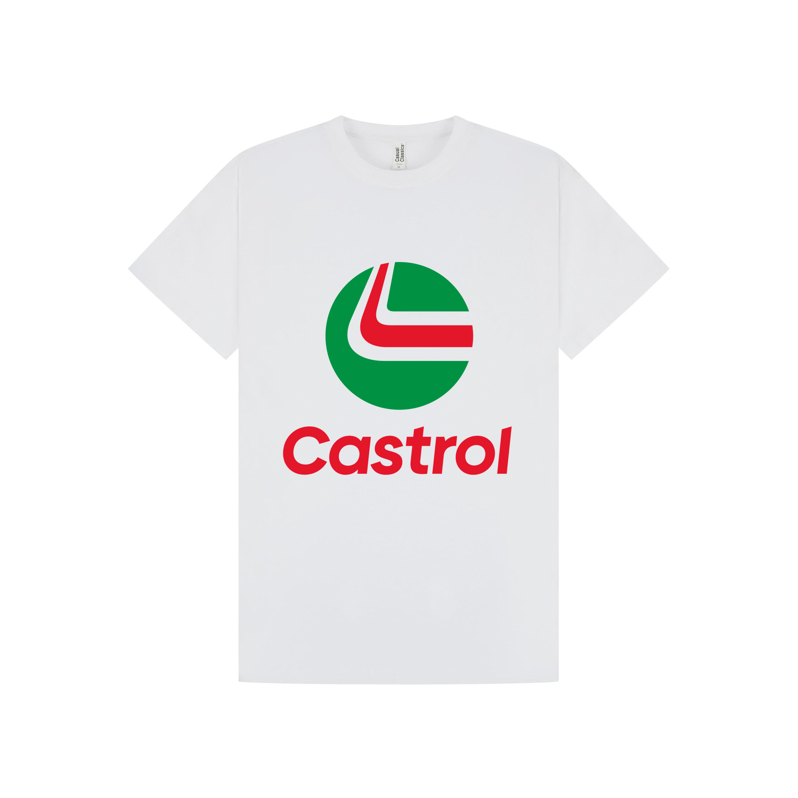 White Printed T-shirt Front