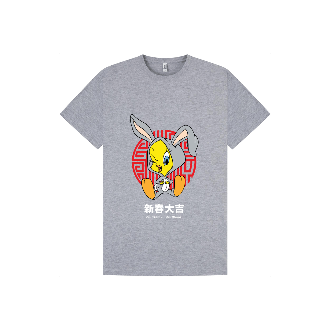 Heather Printed T-shirt Front