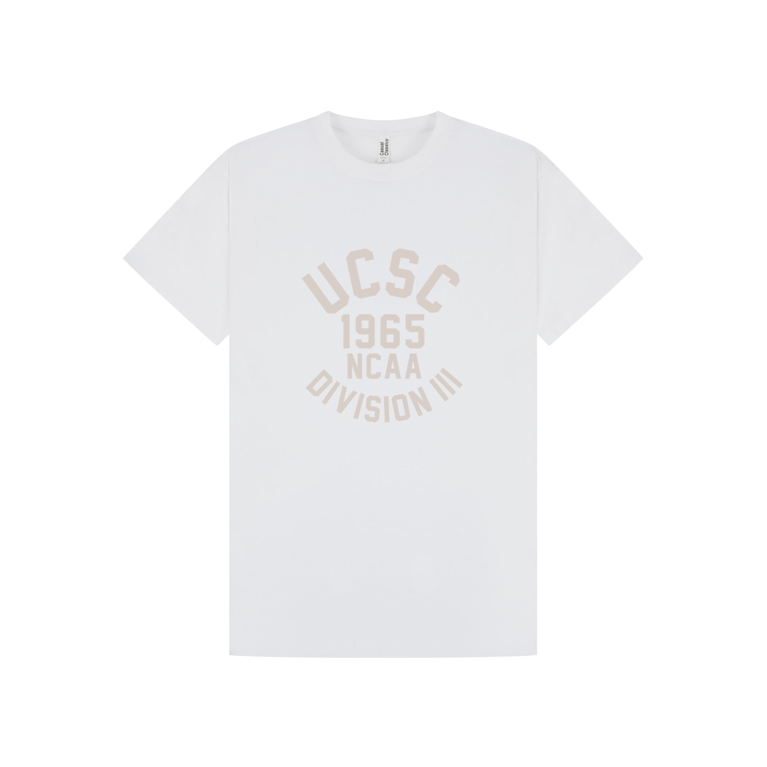 White Printed T-shirt Front