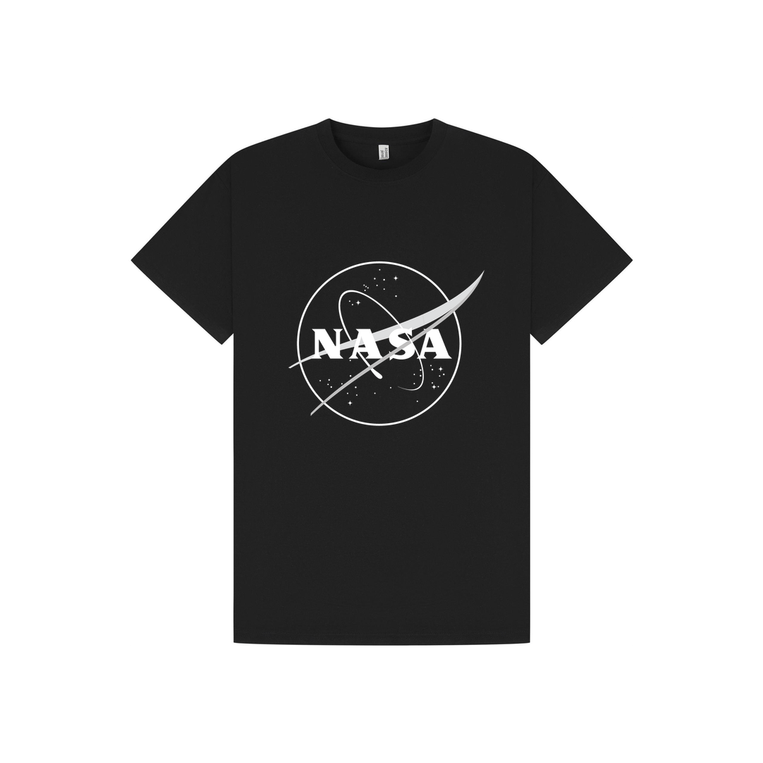 Black Printed T-shirt Front