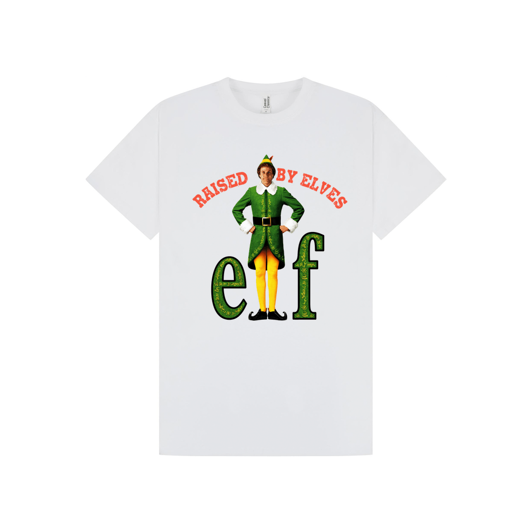 White Printed T-shirt Front