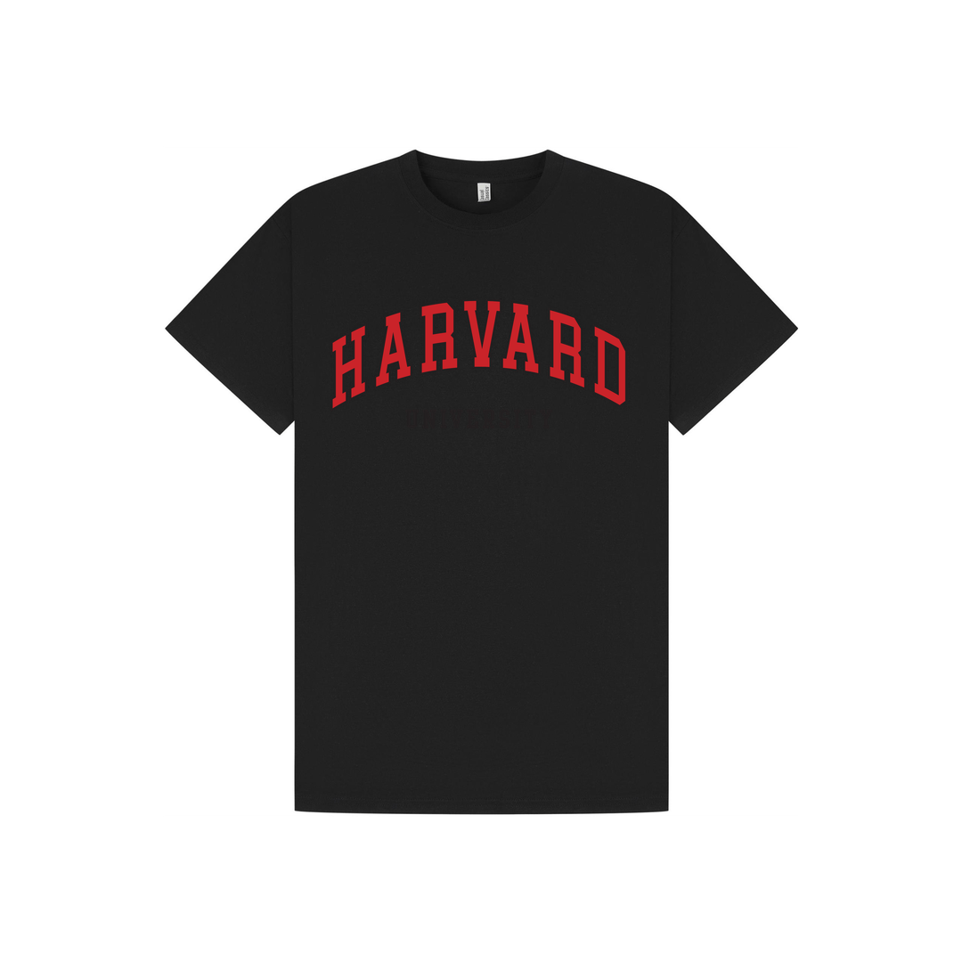 Black Printed T-shirt Front