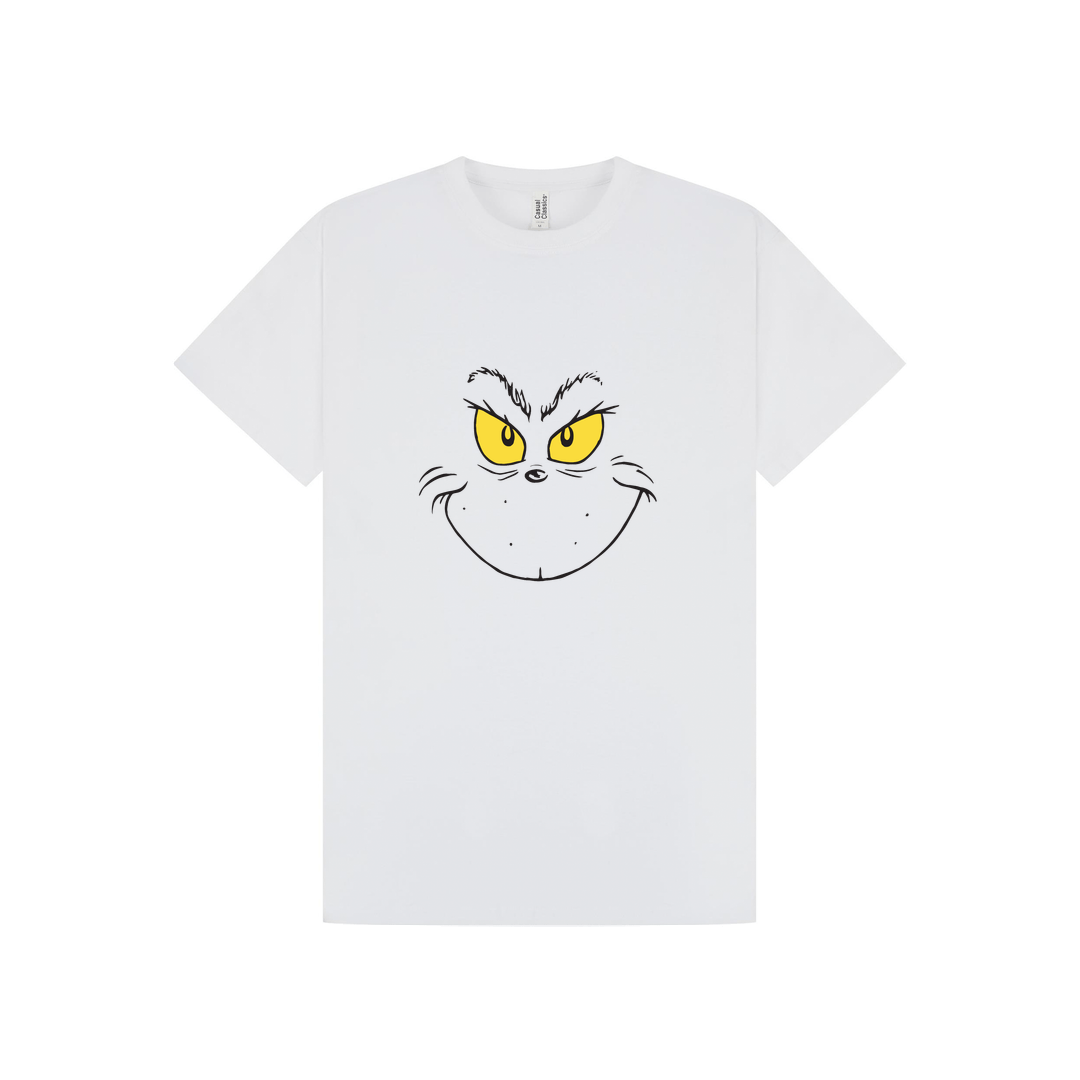 White Printed T-shirt Front