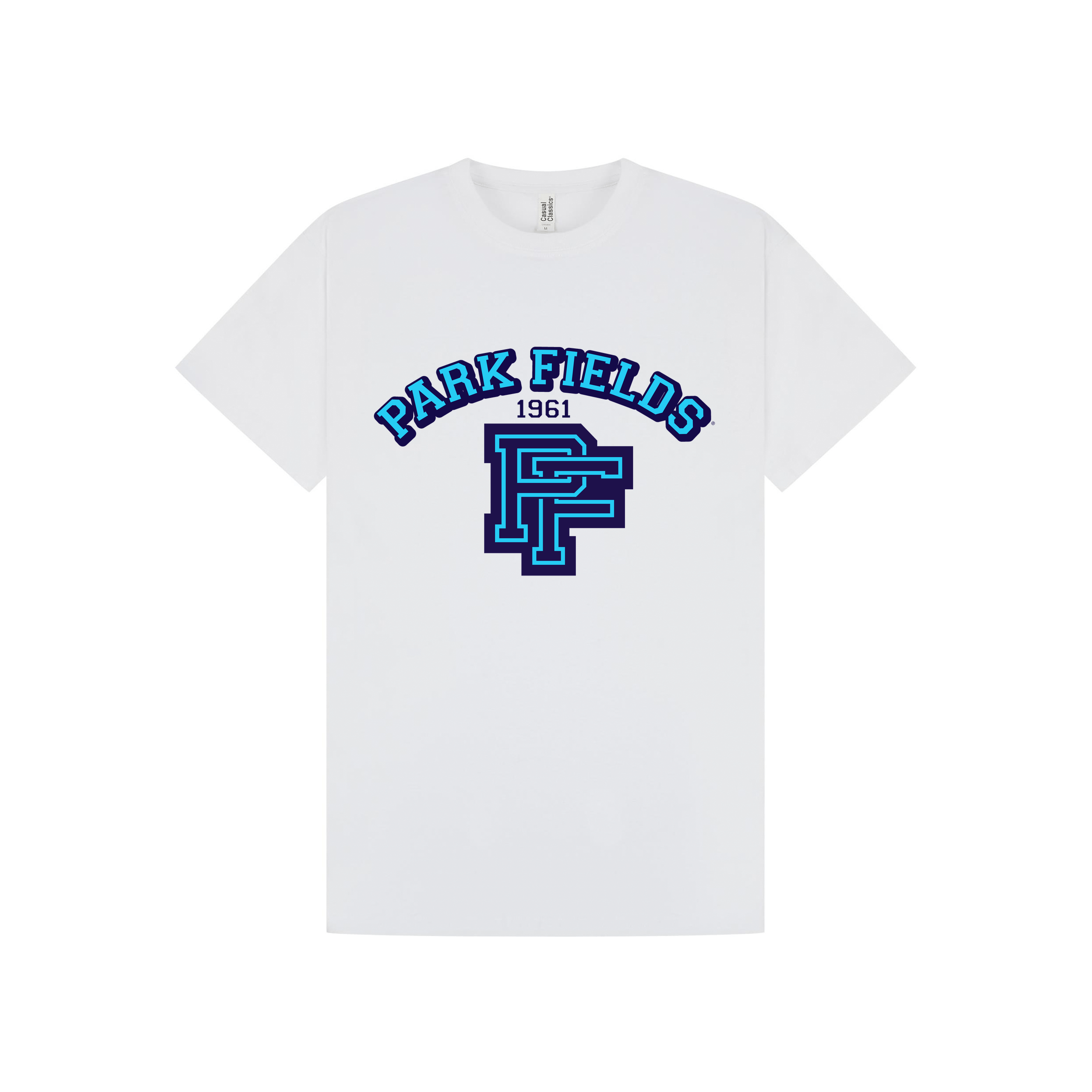 White Printed T-shirt Front