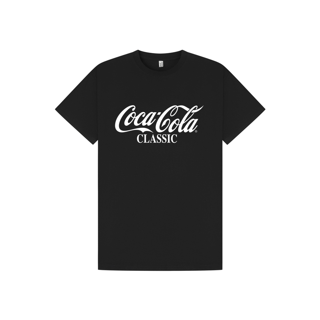 Black Printed T-shirt Front