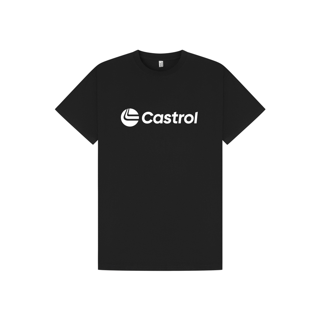 Black Printed T-shirt Front