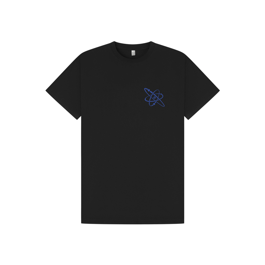 Black Printed T-shirt Front