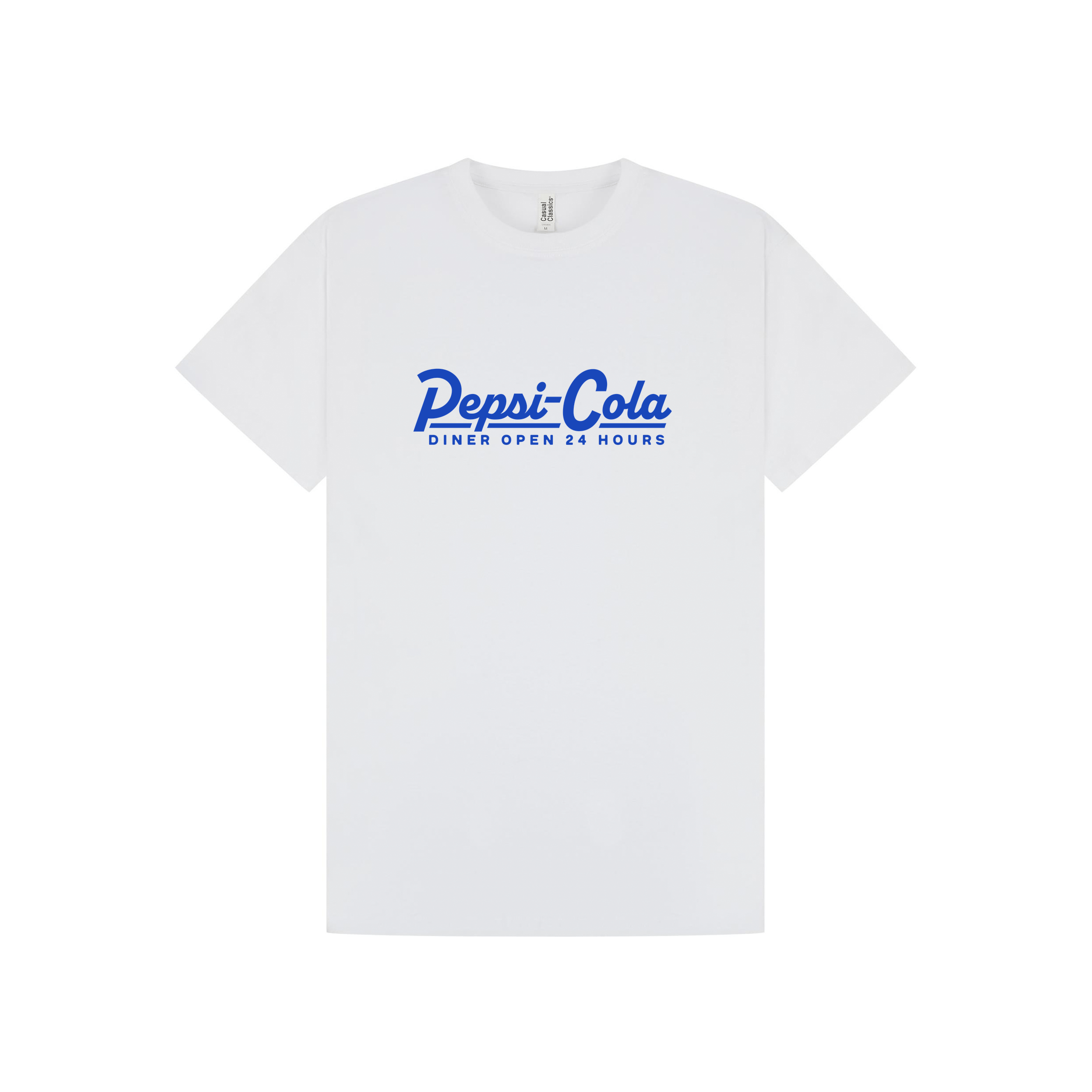 White Printed T-shirt Front