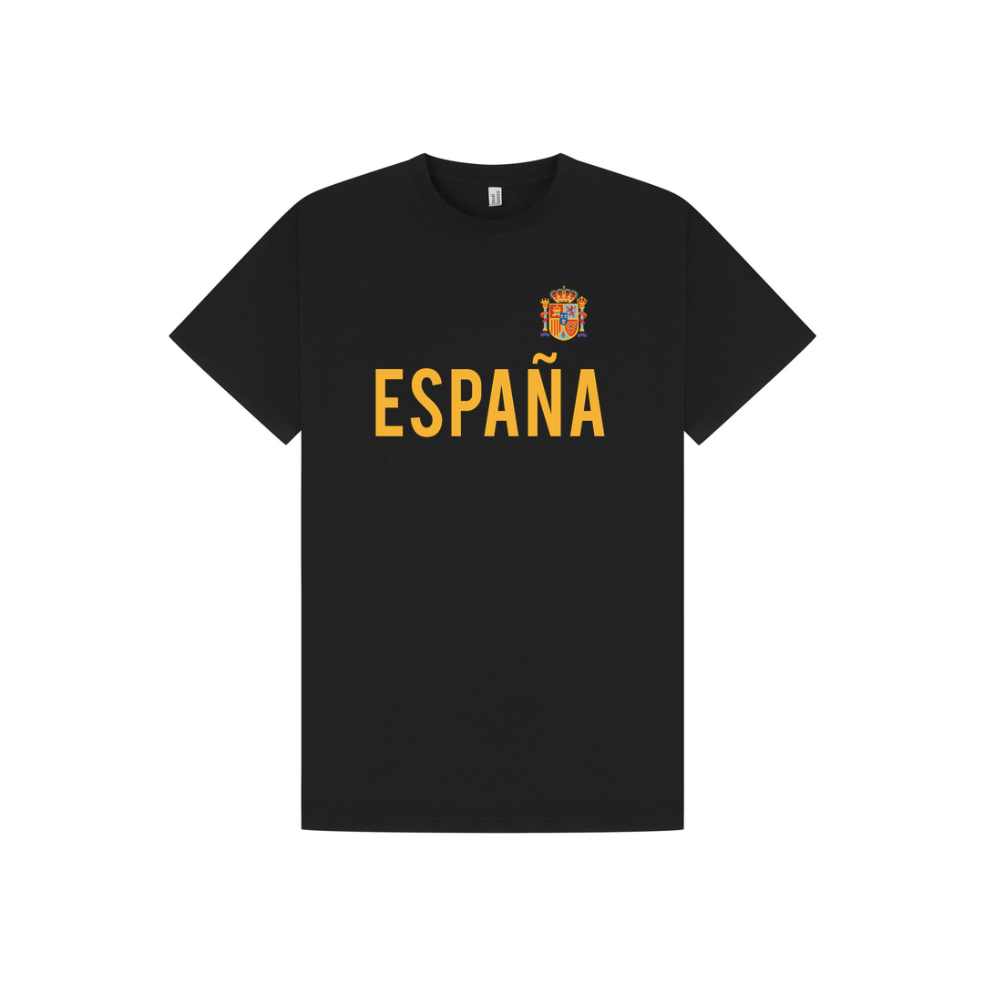 Black Printed T-shirt Front