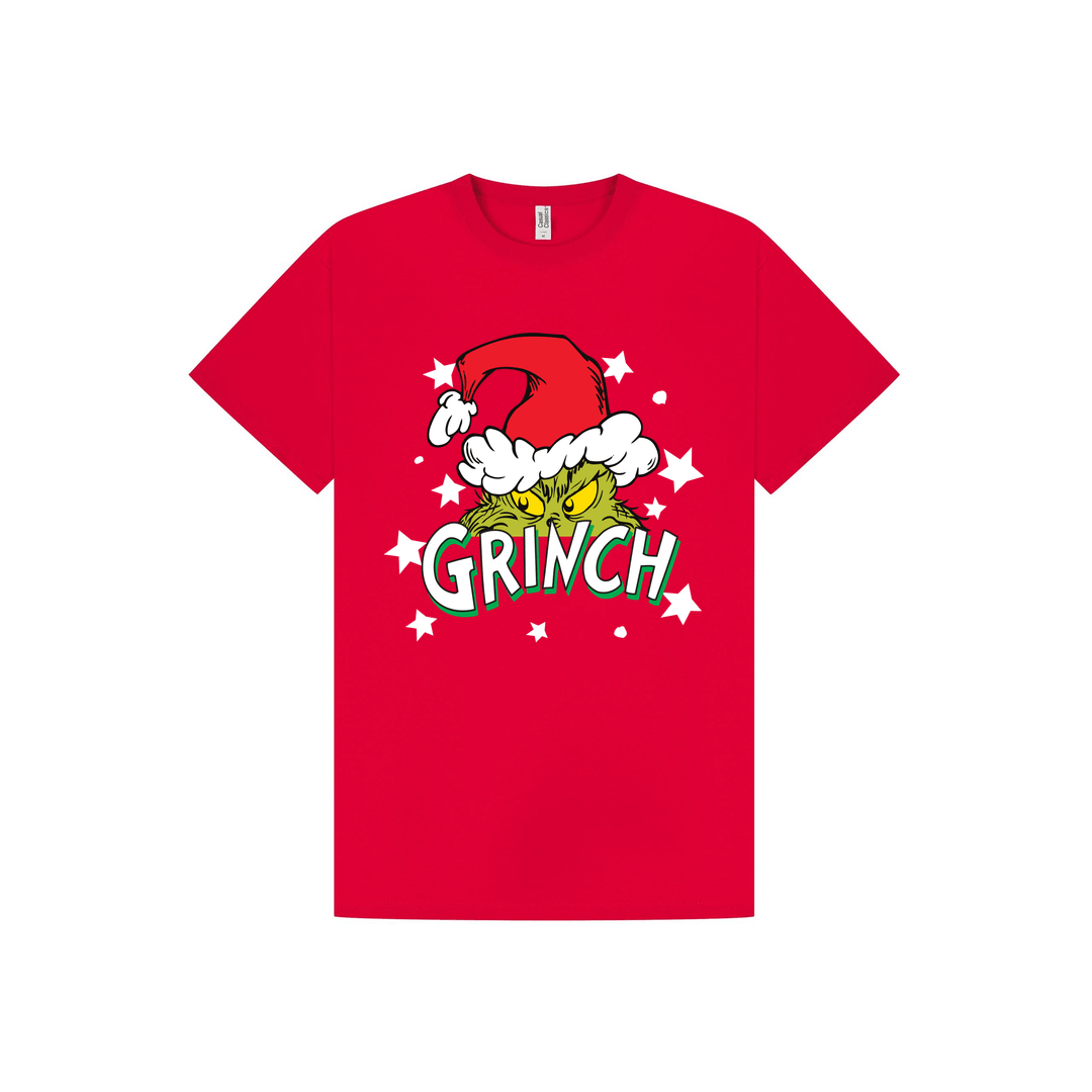 Red Printed T-shirt Front