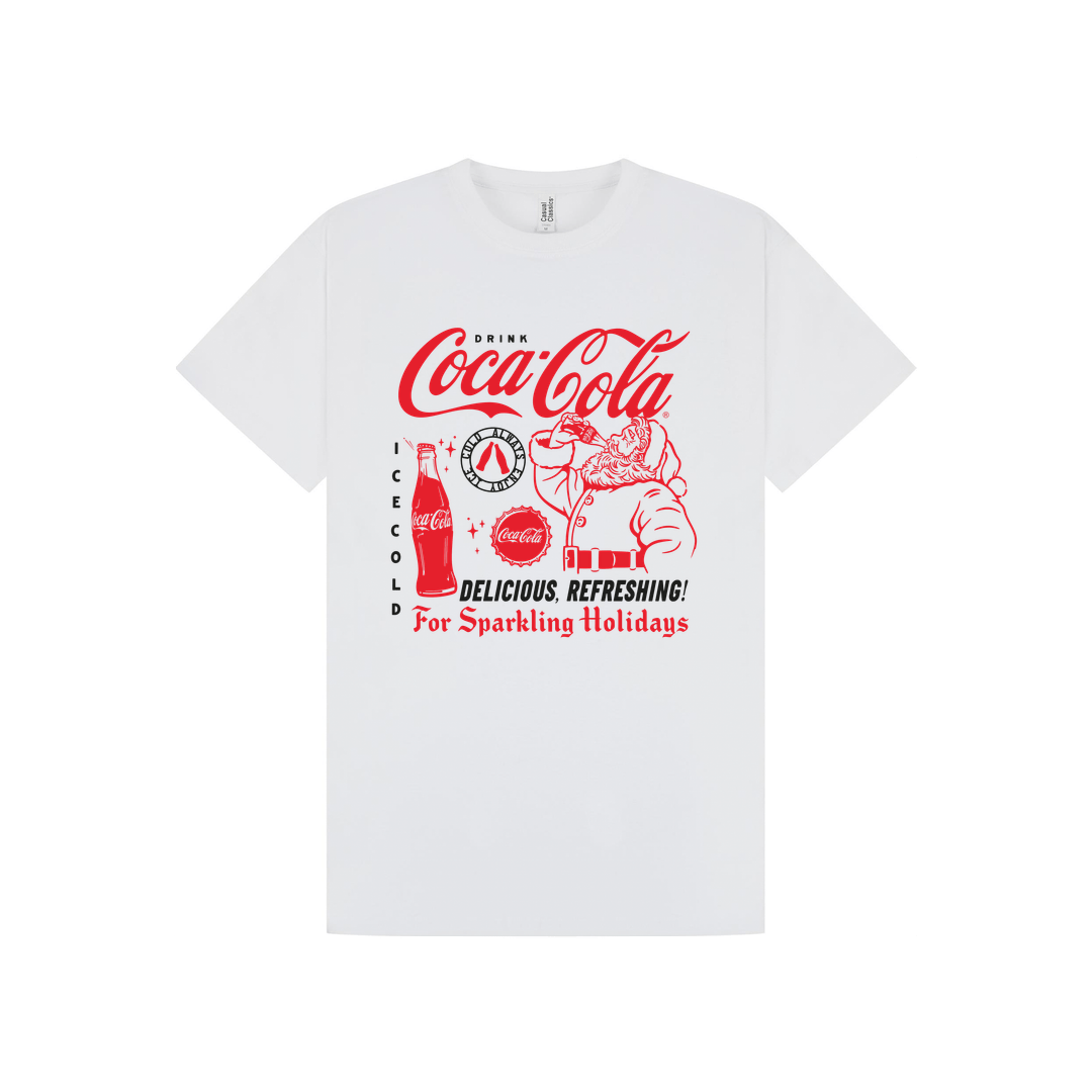 White Printed T-shirt Front