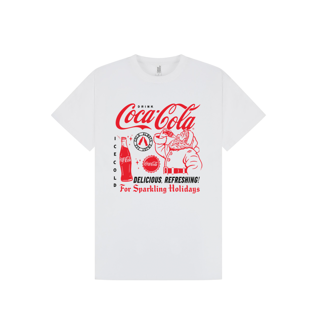 White Printed T-shirt Front