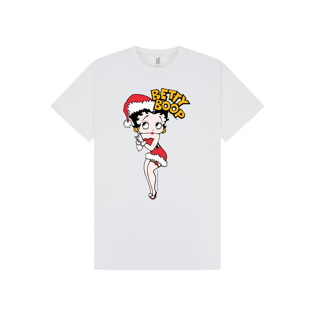 White Printed T-shirt Front