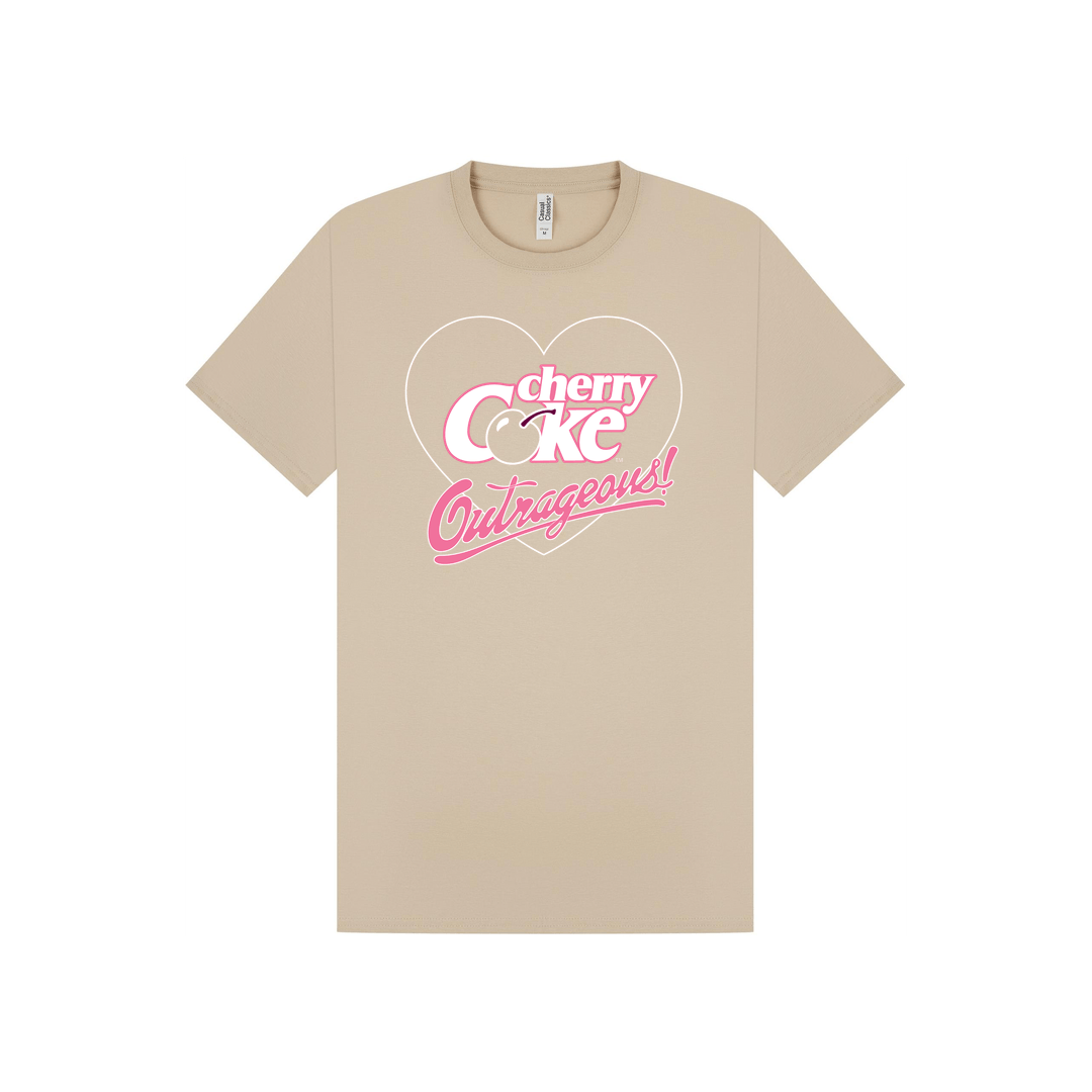 Sand Printed T-shirt Front