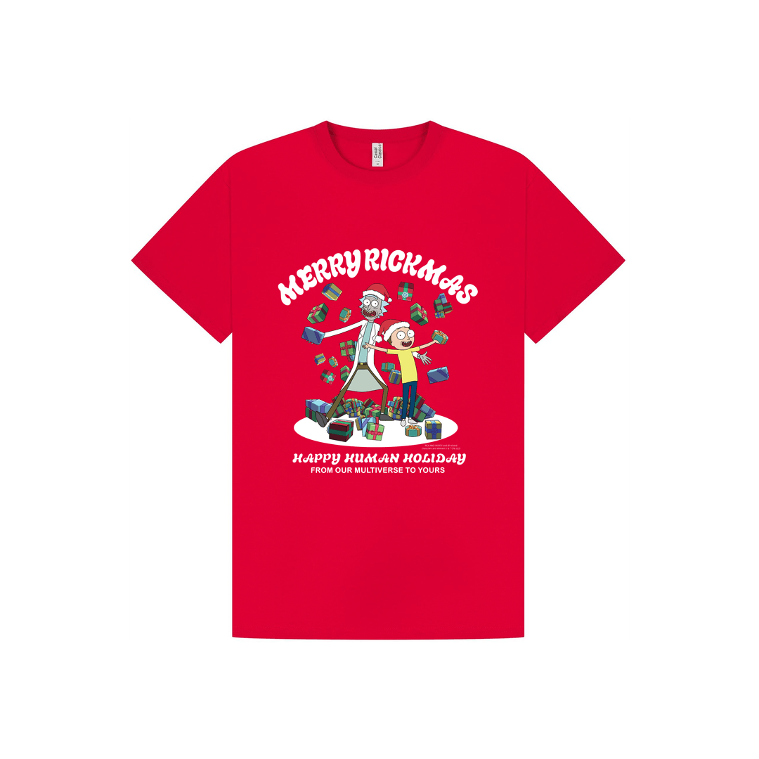 Red Printed T-shirt Front