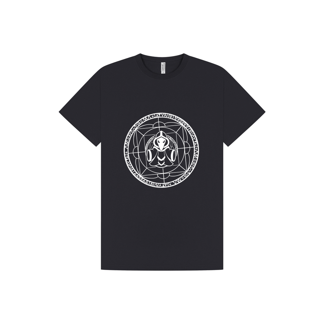 Navy Printed T-shirt Front