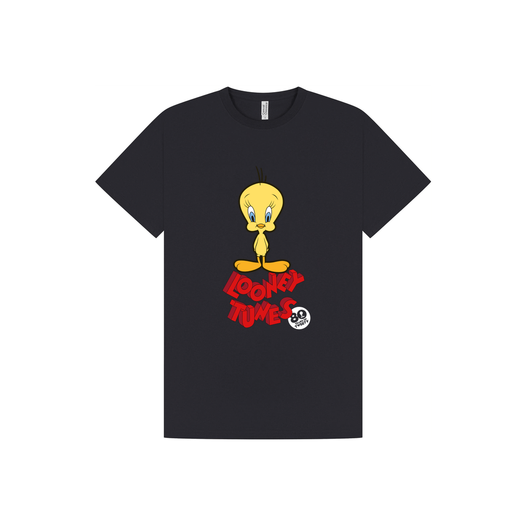 Navy Printed T-shirt Front