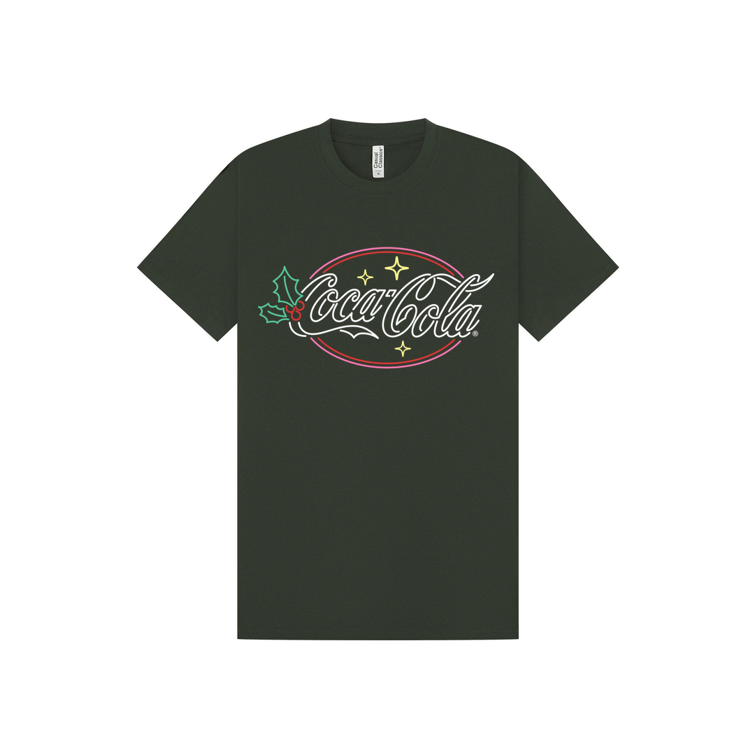 Forest Green Printed T-shirt Front