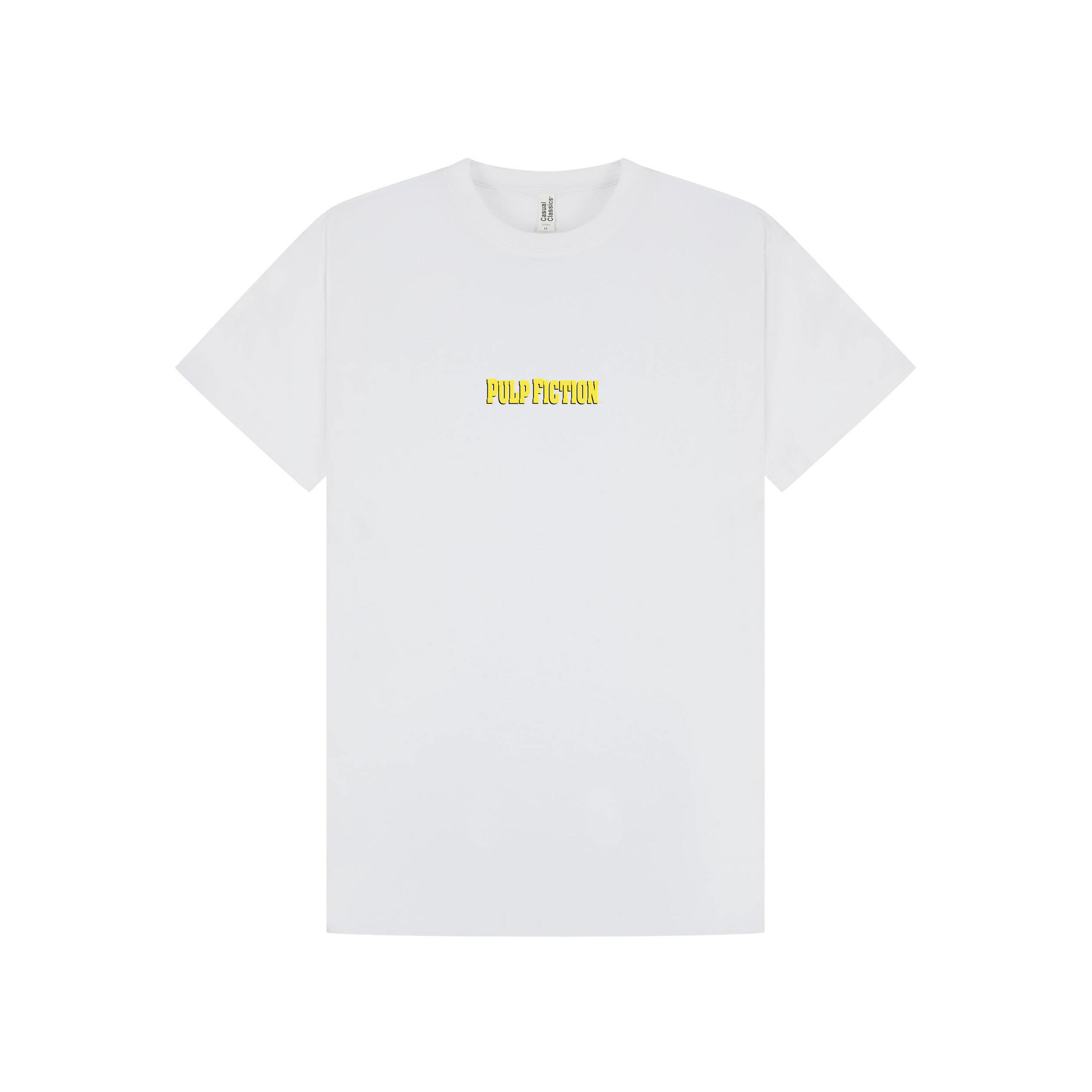 White Printed T-shirt Front