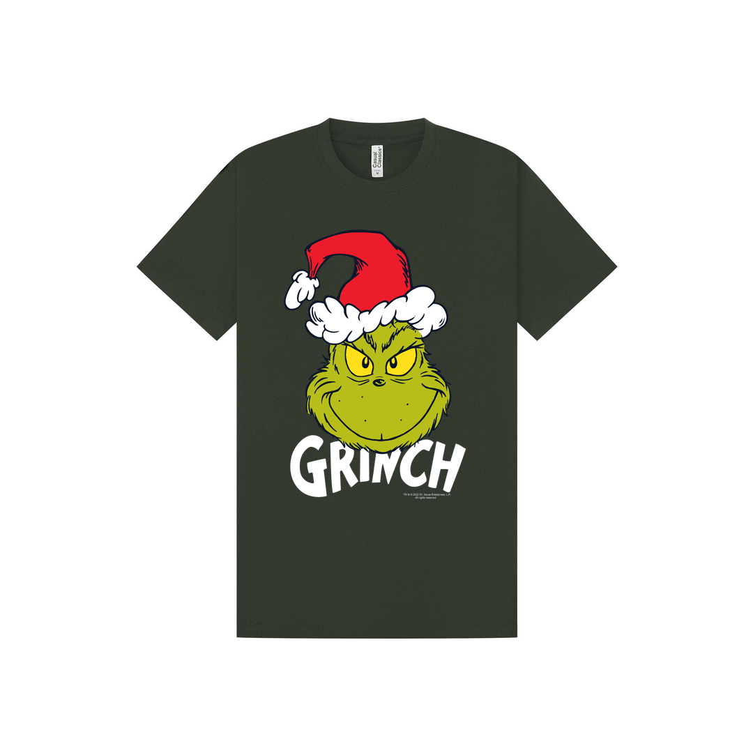 Forest Green Printed T-shirt Front