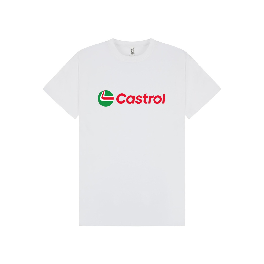 White Printed T-shirt Front