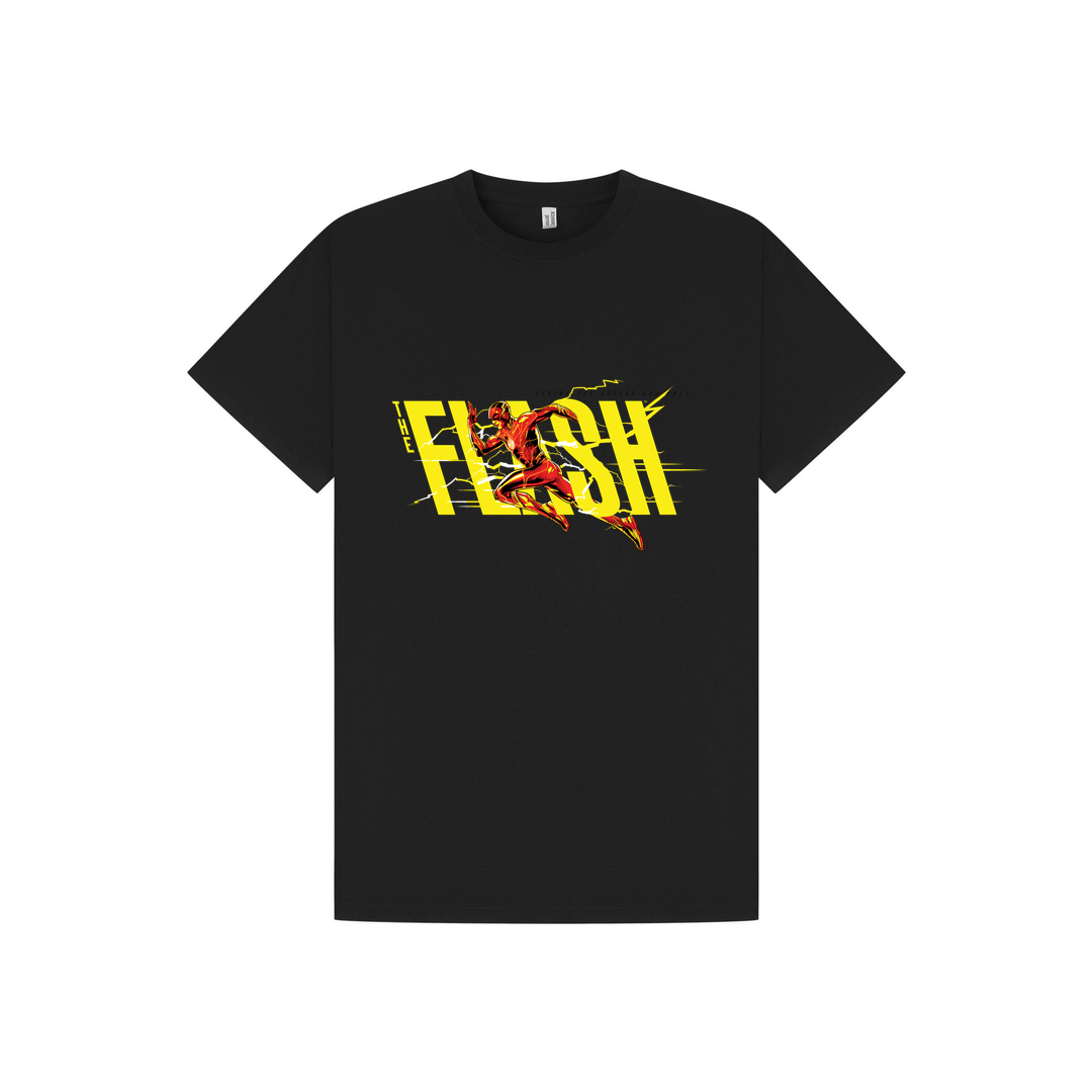 Black Printed T-shirt Front